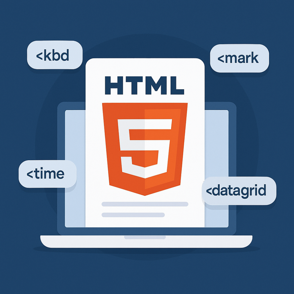 تگ های کمتر شناخته‌شده HTML5 که توسعه‌دهندگان باید بشناسند